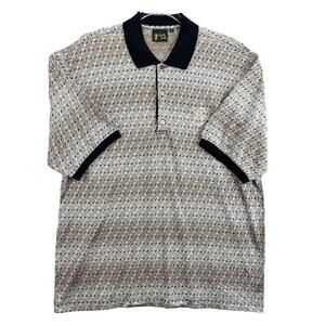 Bobby Jones Men's Golf Polo Shirt Men's Size Large 3 Button Closure